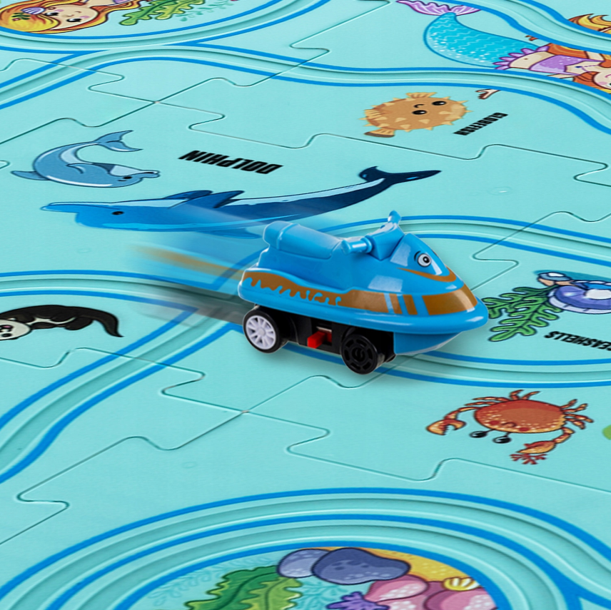 detská dráha puzzle